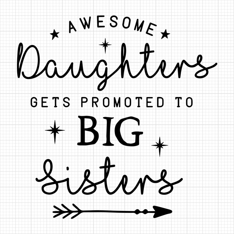 Awesome Daughters Get Promoted to Big Sisters