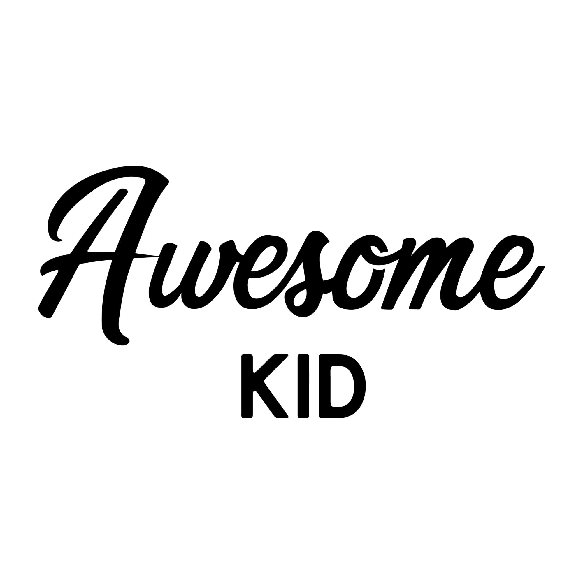 Awesome Kid SVG