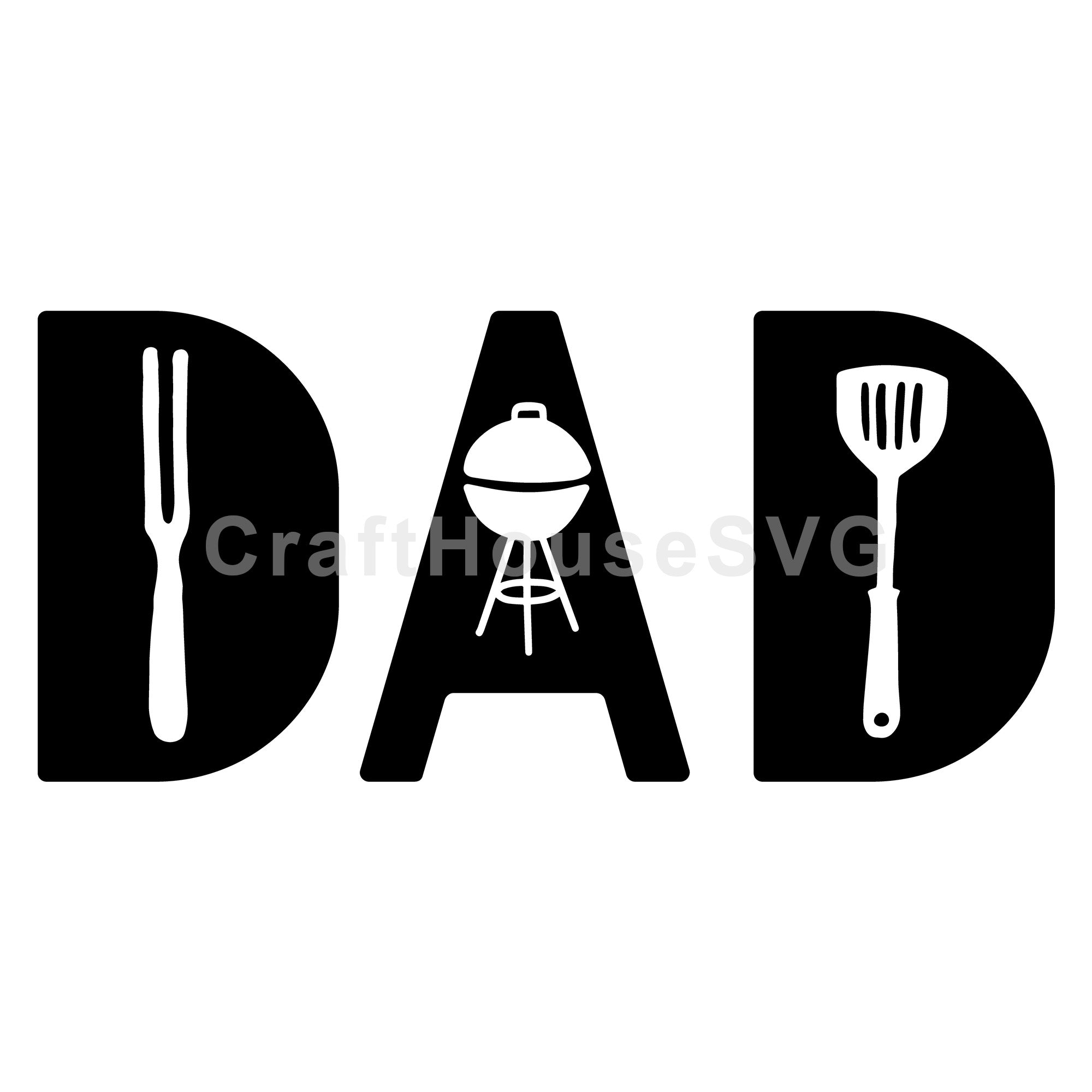 BBQ Dad SVG