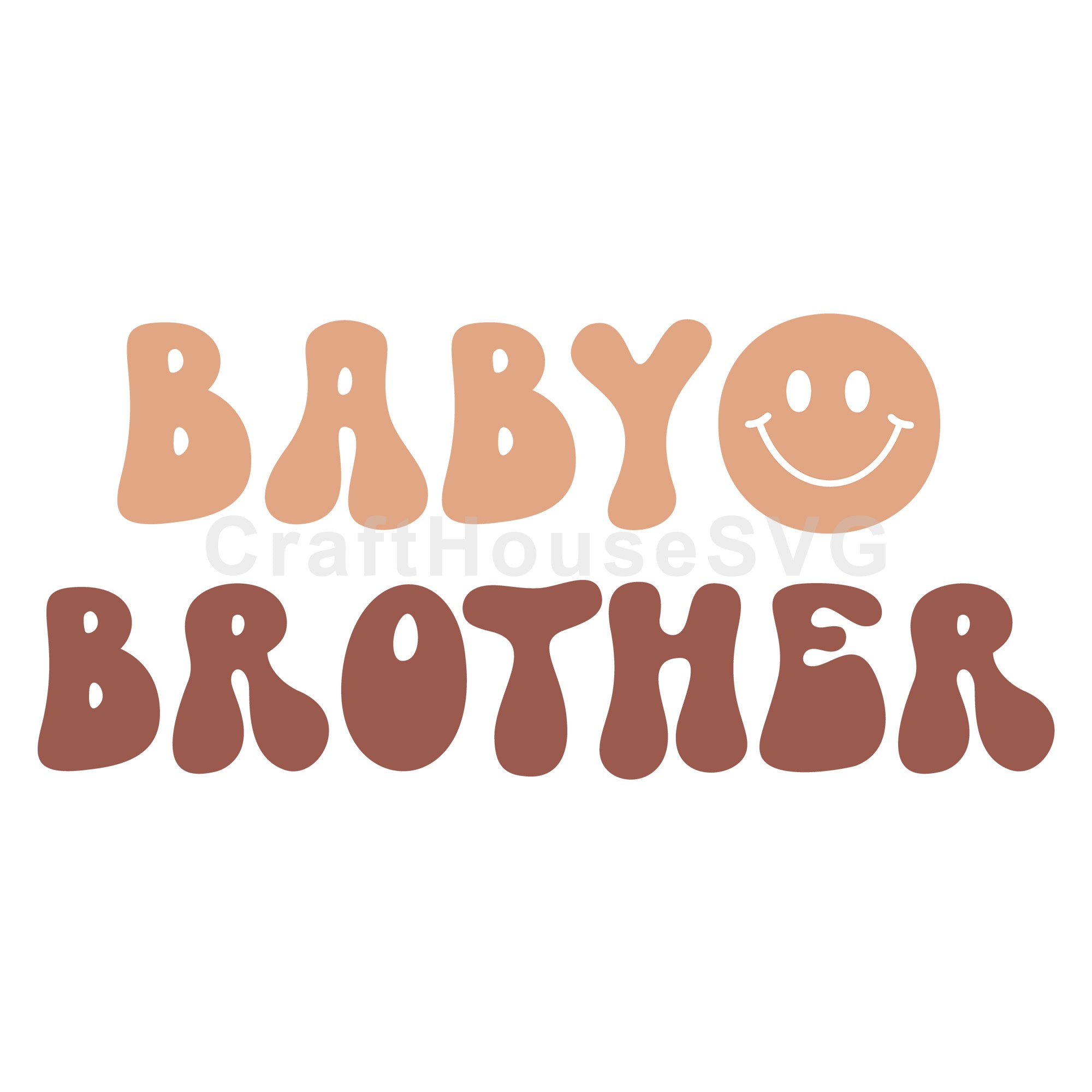 Baby Brother Boho SVG