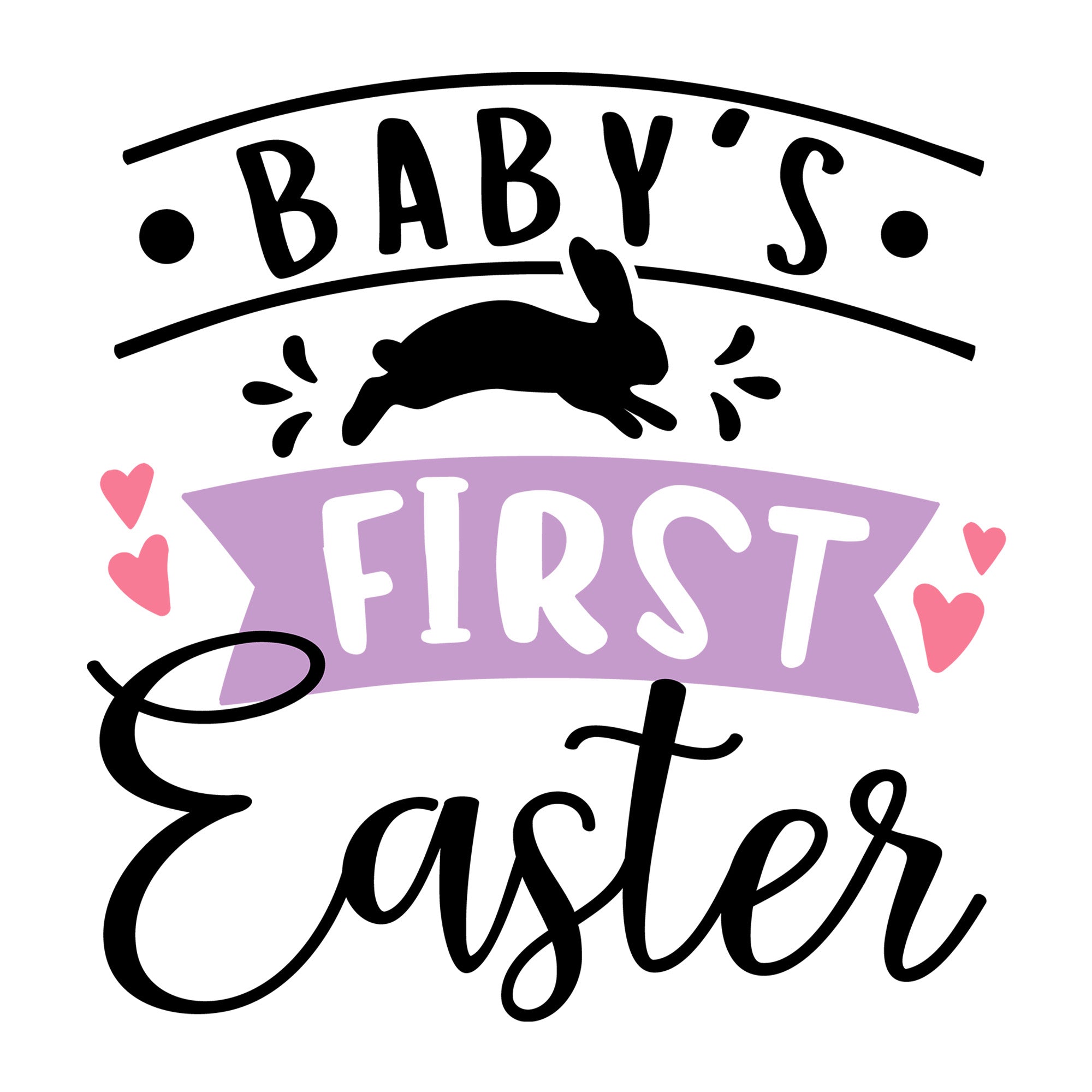 Baby's first Easter SVG