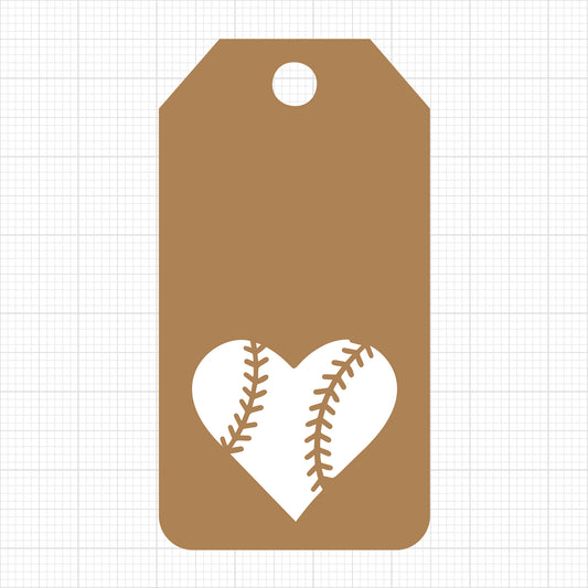 Baseball Gift Tag