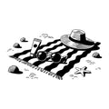 Beach SVG for Cricut, Silhouette, laser cutting, vinyl, sublimation, beach shirts, decals, signs, and DIY craft projects.