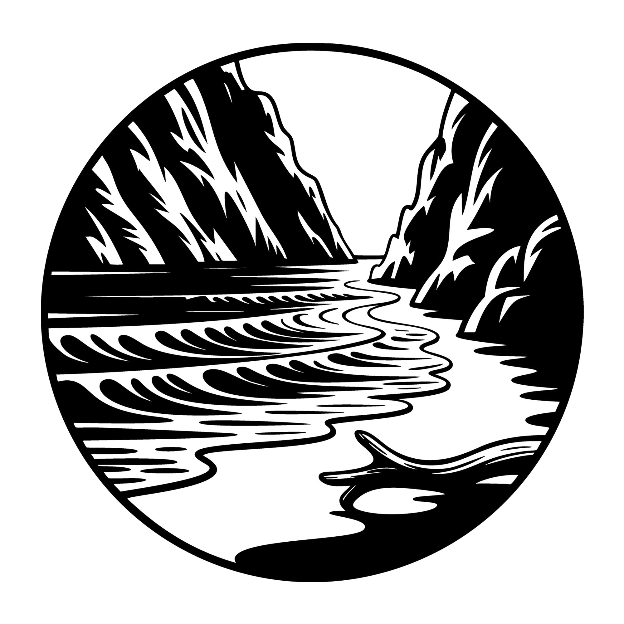 Beach SVG for Cricut, Silhouette, laser cutting, vinyl, sublimation, beach shirts, decals, signs, and DIY craft projects.