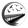 Beach SVG for Cricut, Silhouette, laser cutting, vinyl, sublimation, beach shirts, decals, signs, and DIY craft projects.