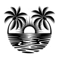 Beach SVG for Cricut, Silhouette, laser cutting, vinyl, sublimation, beach shirts, decals, signs, and DIY craft projects.