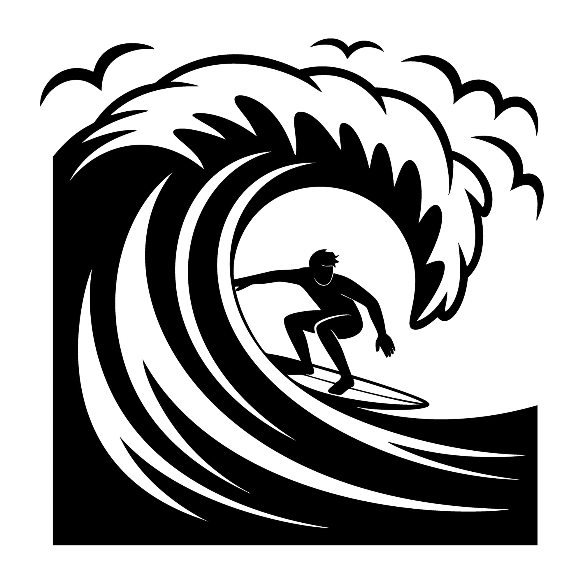 Beach SVG for Cricut, Silhouette, laser cutting, vinyl, sublimation, beach shirts, decals, signs, and DIY craft projects.