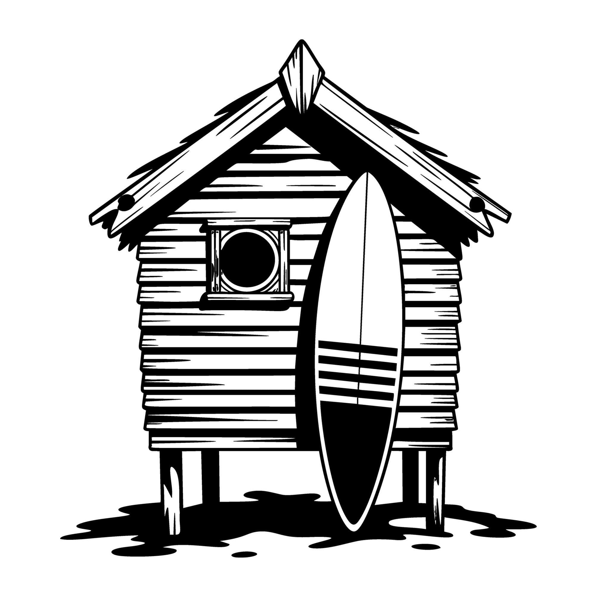 Beach SVG for Cricut, Silhouette, laser cutting, vinyl, sublimation, beach shirts, decals, signs, and DIY craft projects.
