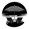 Beach SVG for Cricut, Silhouette, laser cutting, vinyl, sublimation, beach shirts, decals, signs, and DIY craft projects.