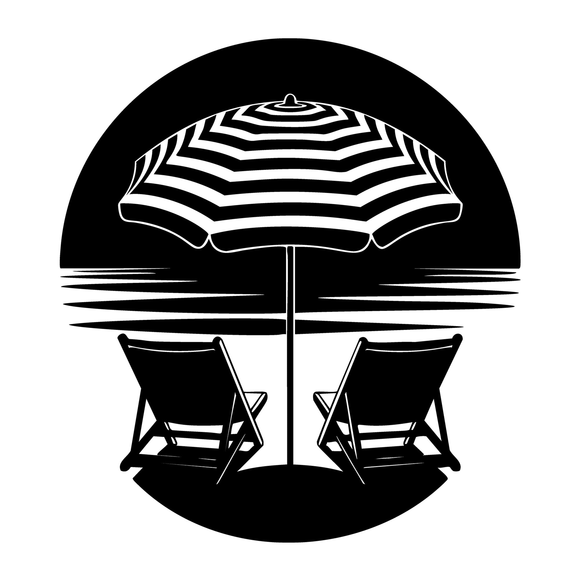 Beach SVG for Cricut, Silhouette, laser cutting, vinyl, sublimation, beach shirts, decals, signs, and DIY craft projects.