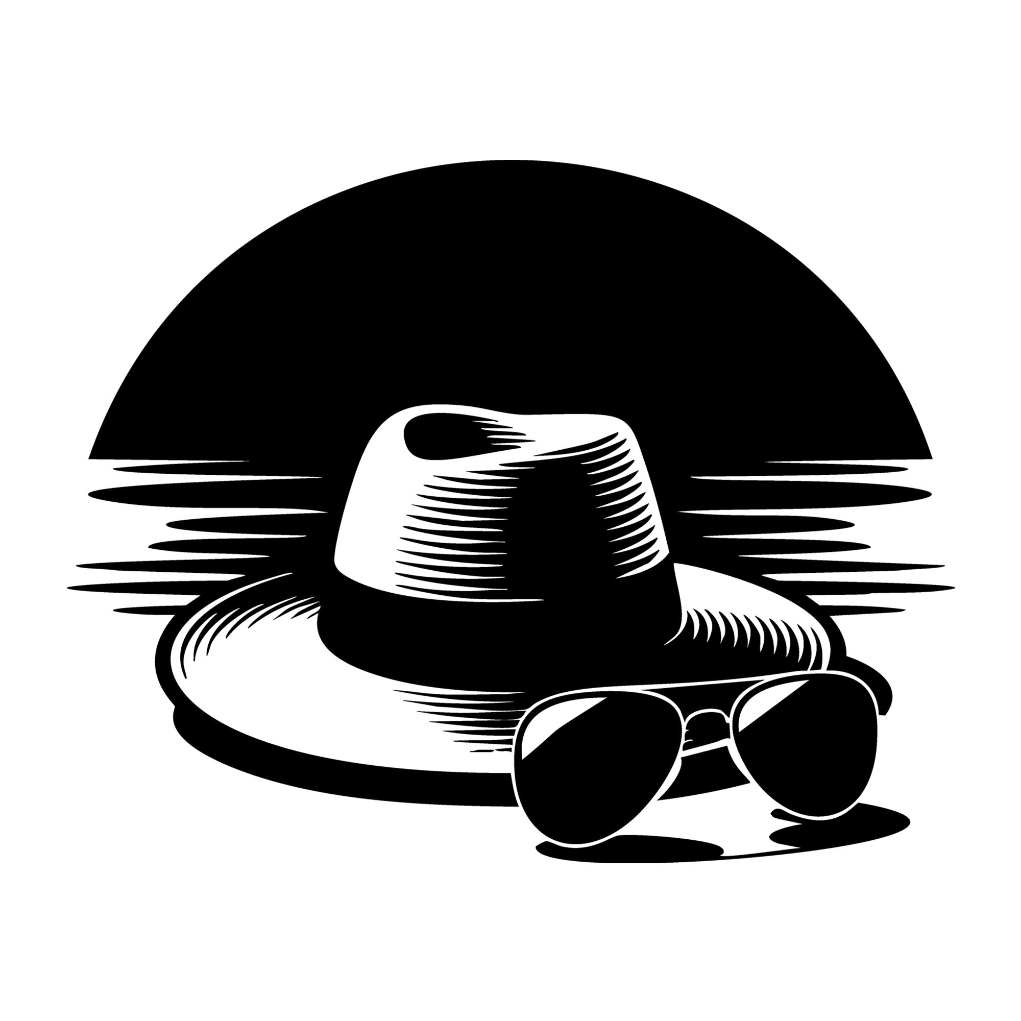 Beach SVG for Cricut, Silhouette, laser cutting, vinyl, sublimation, beach shirts, decals, signs, and DIY craft projects.
