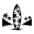 Beach SVG for Cricut, Silhouette, laser cutting, vinyl, sublimation, beach shirts, decals, signs, and DIY craft projects.