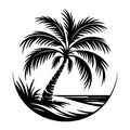 Beach SVG for Cricut, Silhouette, laser cutting, vinyl, sublimation, beach shirts, decals, signs, and DIY craft projects.