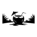 Beach SVG for Cricut, Silhouette, laser cutting, vinyl, sublimation, beach shirts, decals, signs, and DIY craft projects.