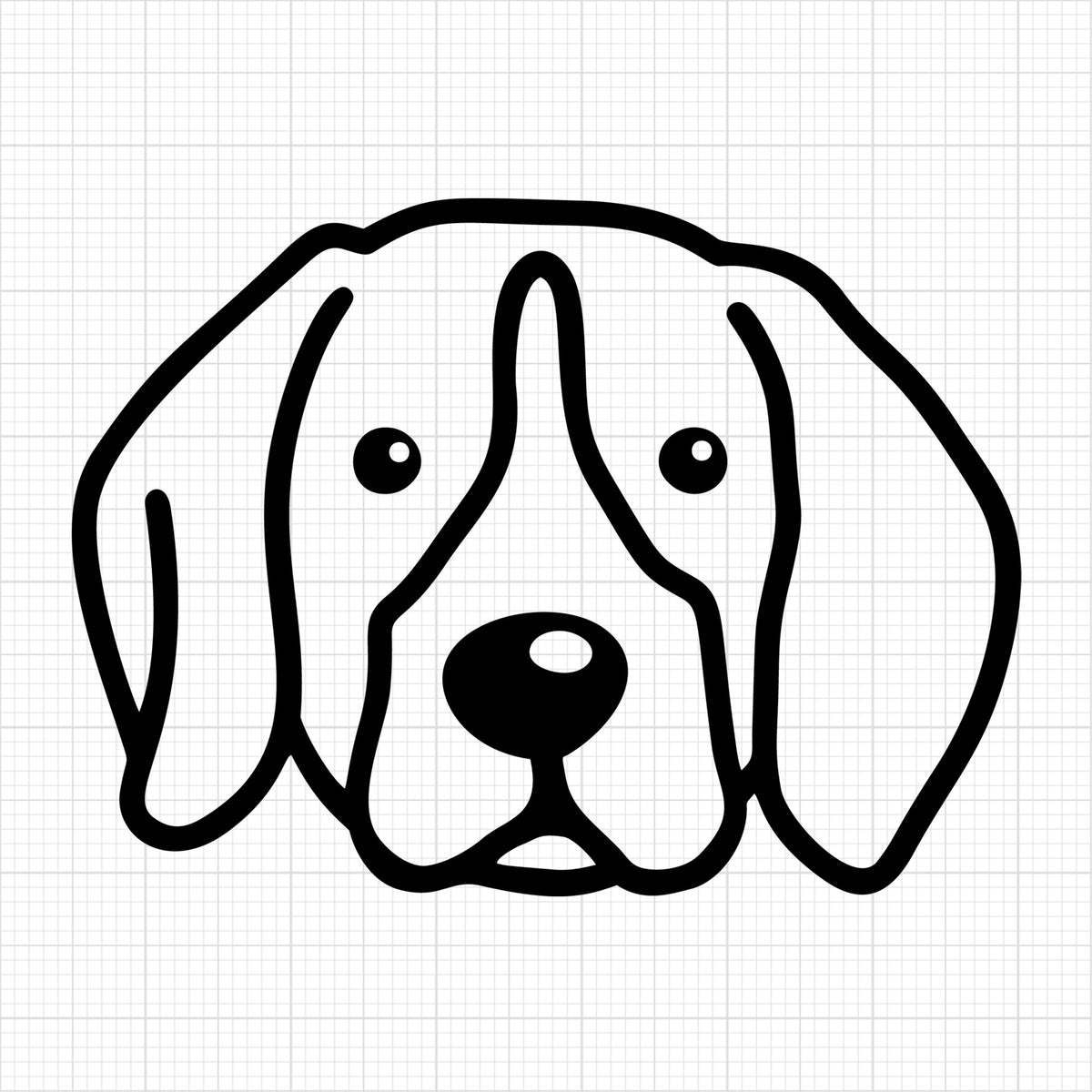 Beagle Outline