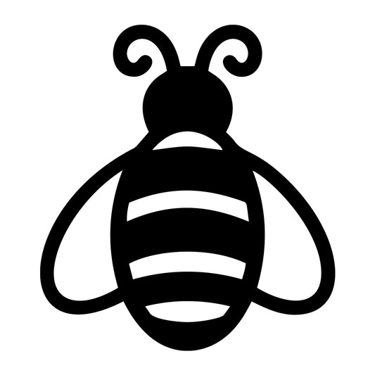 Bee SVG design for Cricut, Silhouette, laser cutting, vinyl, sublimation, and bee craft projects.