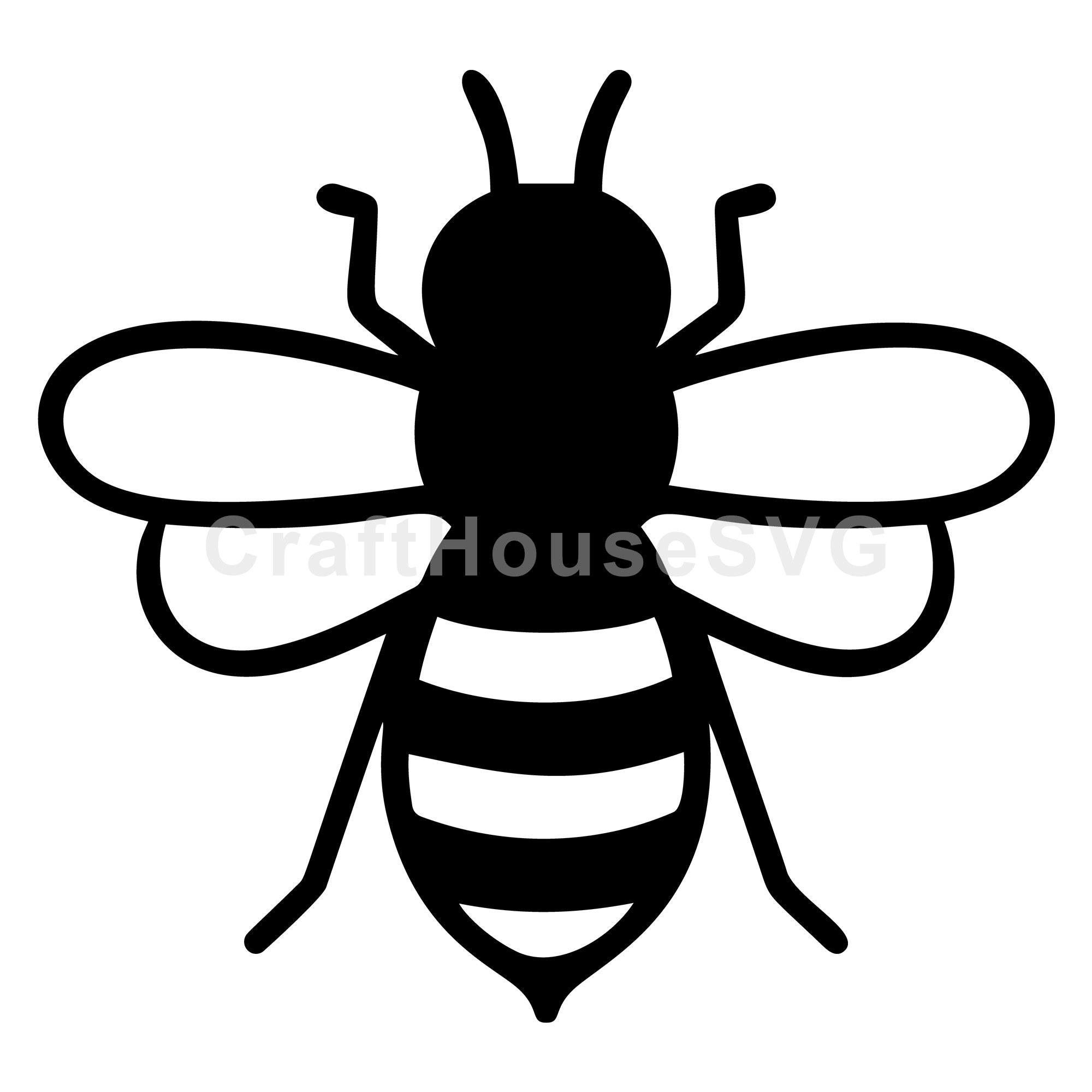 Simple Bee SVG