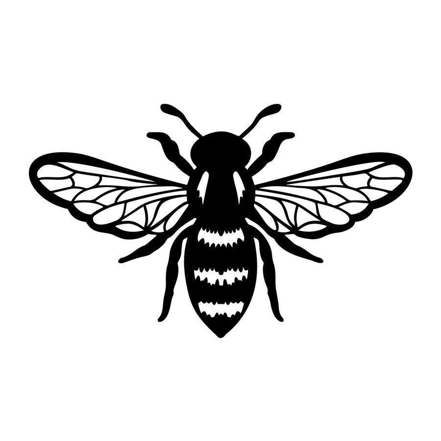 Bee SVG design for Cricut, Silhouette, laser cutting, vinyl, sublimation, and bee craft projects.