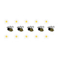 Bee Beer Glass Wrap SVG design for Cricut, Silhouette, laser cutting, vinyl, sublimation, and craft projects.