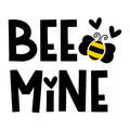 Bee Mine SVG design for Cricut, Silhouette, laser cutting, vinyl, sublimation, Valentine shirts, signs, decals, mugs, and DIY craft projects.