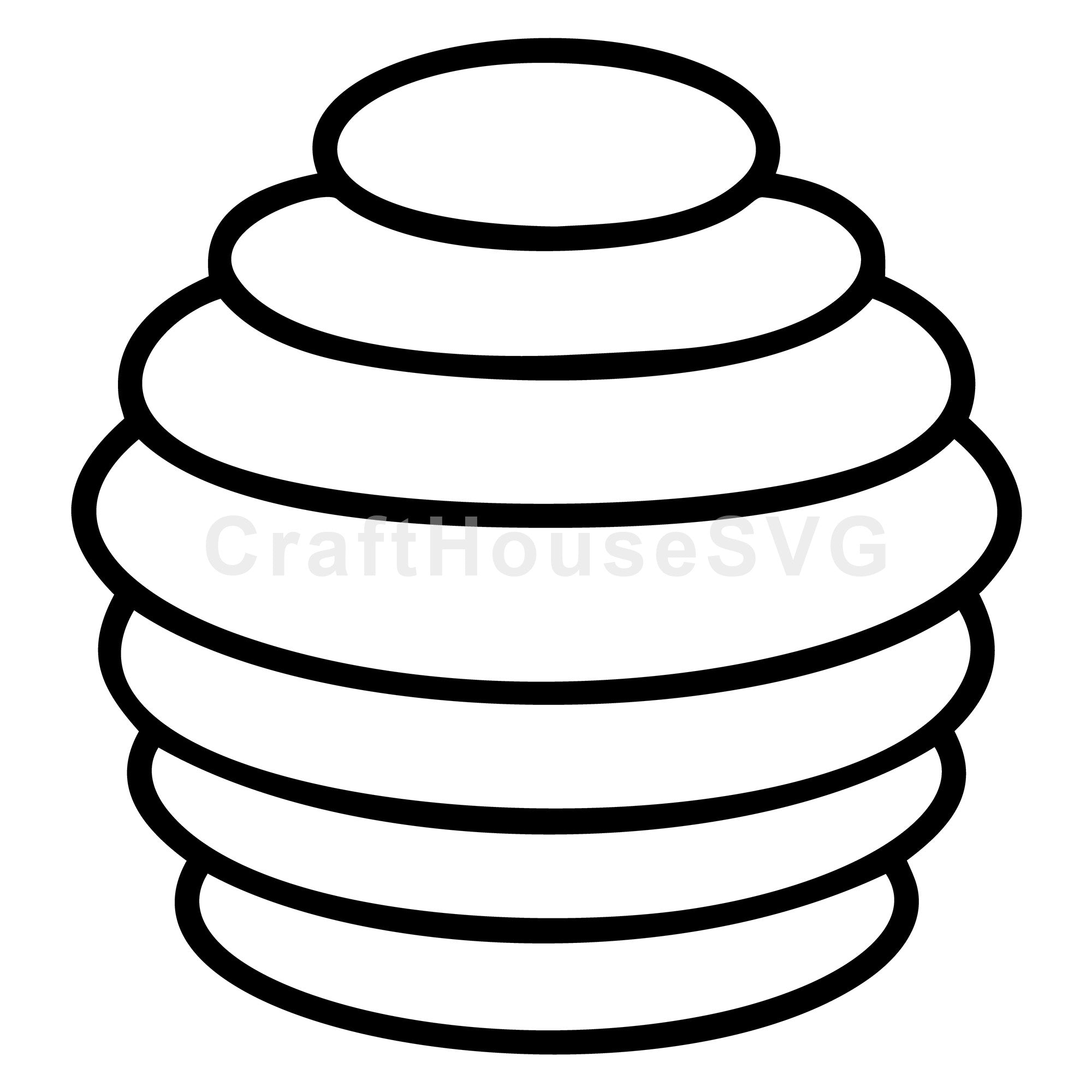 Simple Beehive SVG