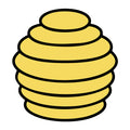 Beehive SVG design for Cricut, Silhouette, laser cutting, vinyl, sublimation, and bee craft projects.