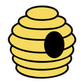 Beehive SVG design for Cricut, Silhouette, laser cutting, vinyl, sublimation, and bee craft projects.