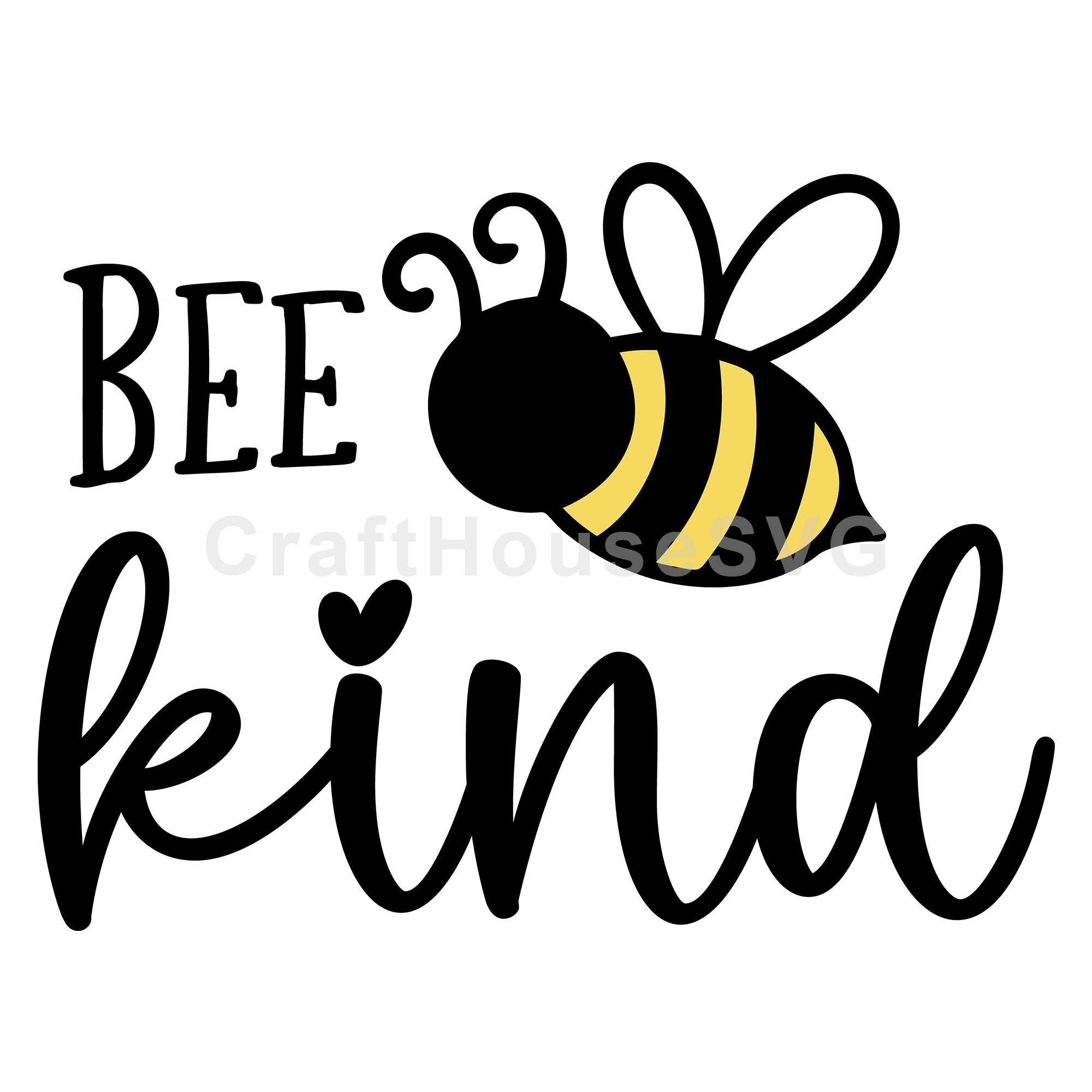 Bee Kind SVG