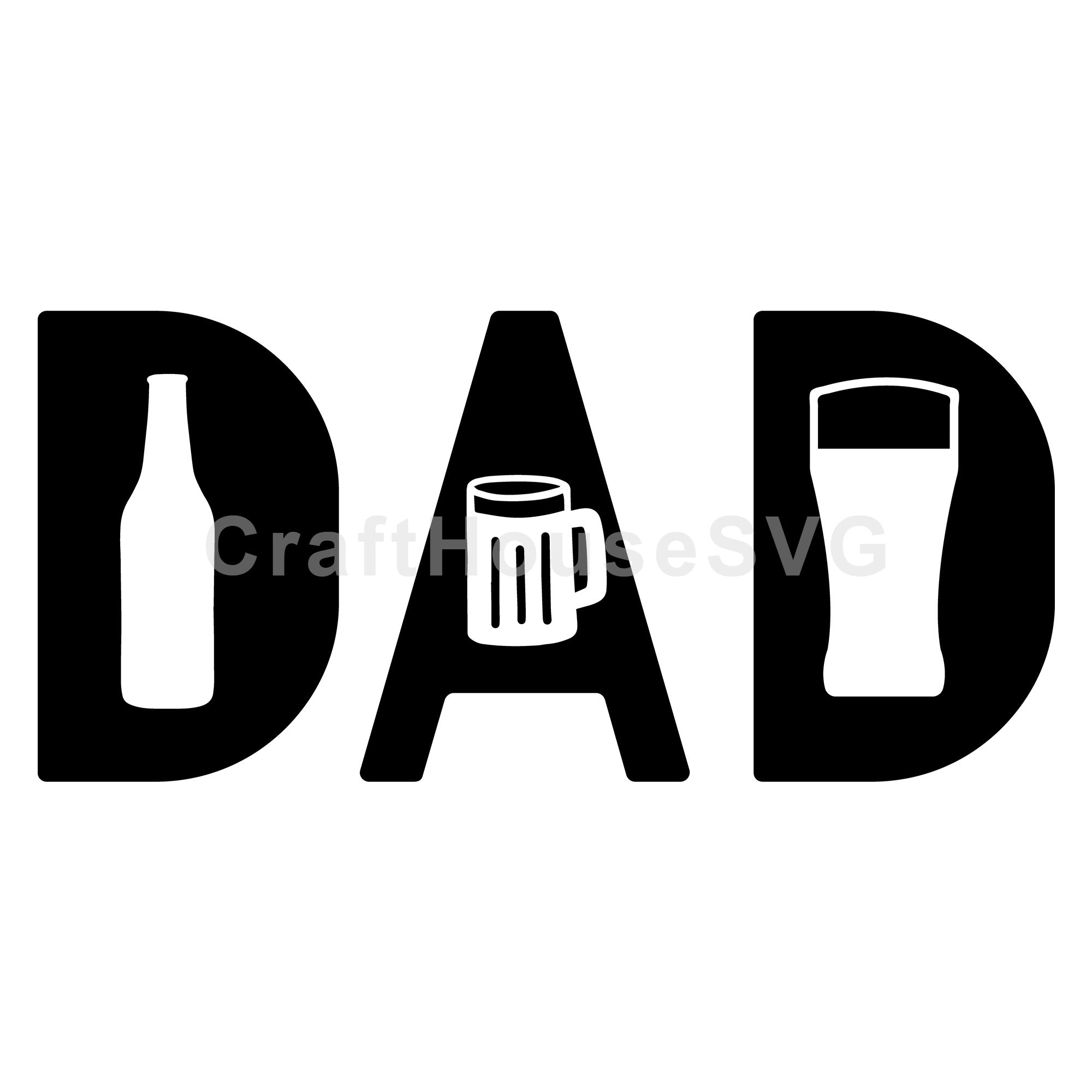 Beer Dad SVG