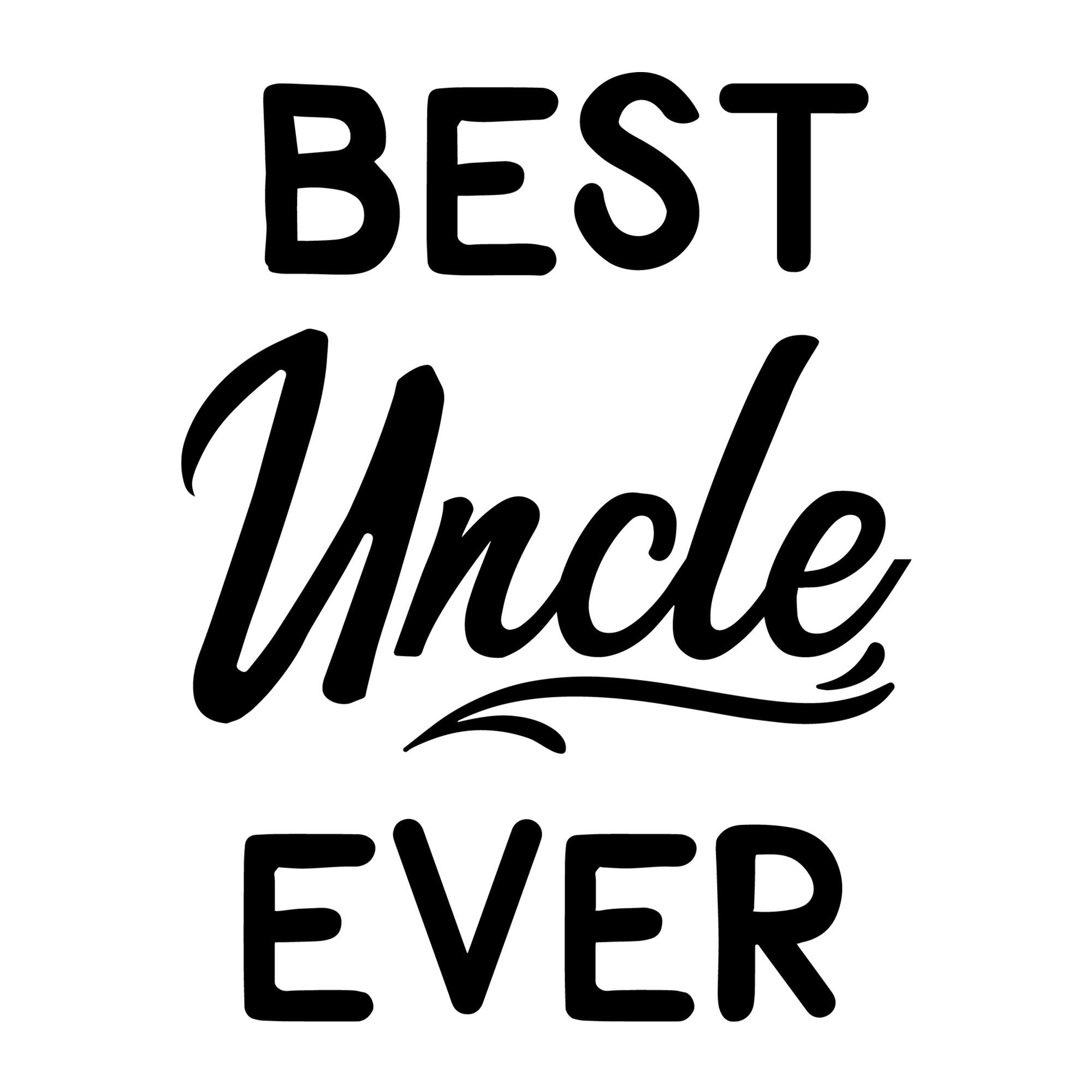 Best Uncle Ever SVG