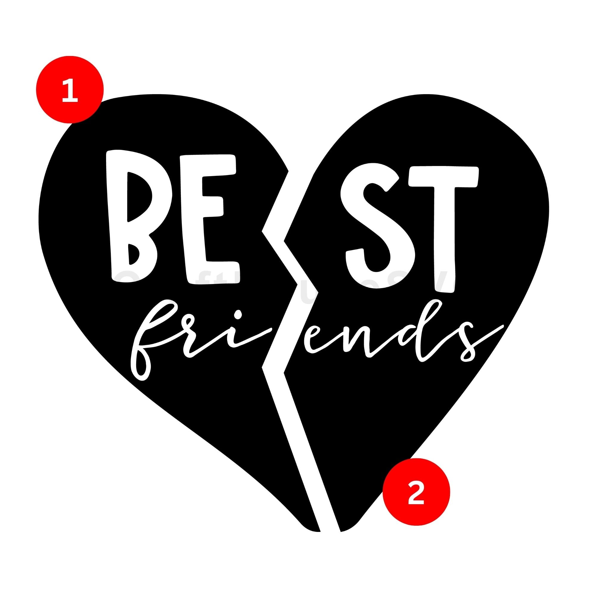 Best friends Mommy and Me SVG