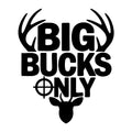 Big Bucks Only SVG