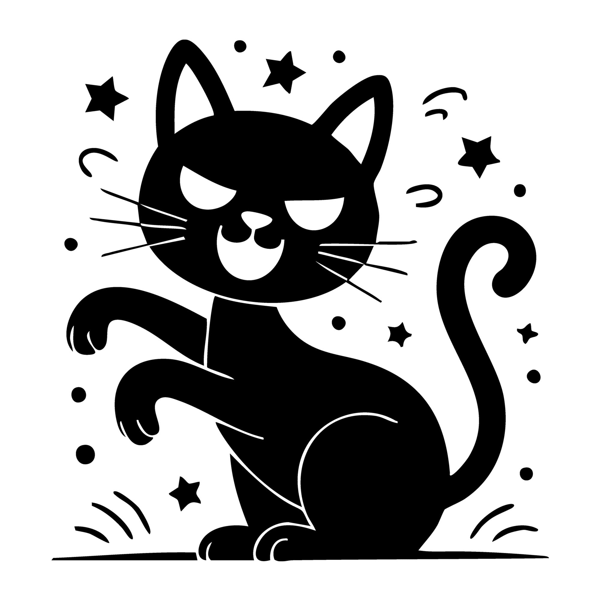 Black Cat SVG