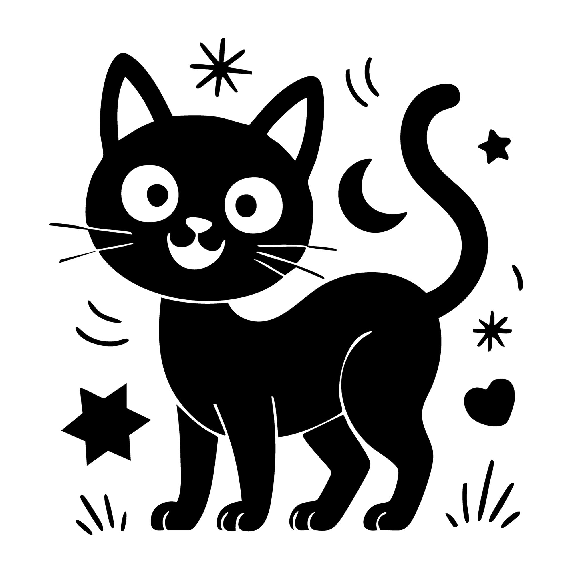 Black Cat SVG