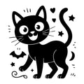 Black Cat SVG
