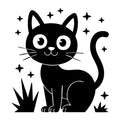 Black Cat SVG