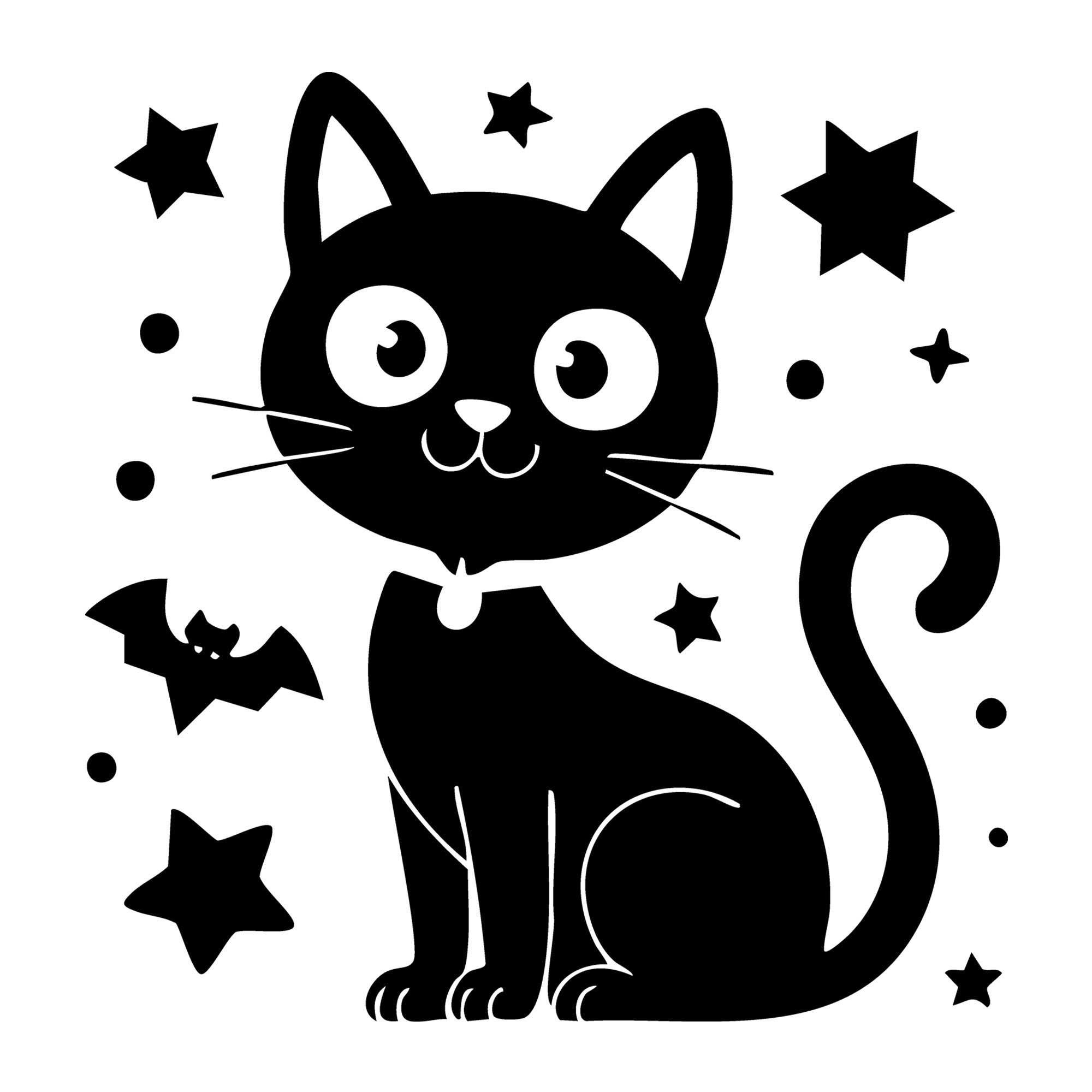 Black Cat SVG
