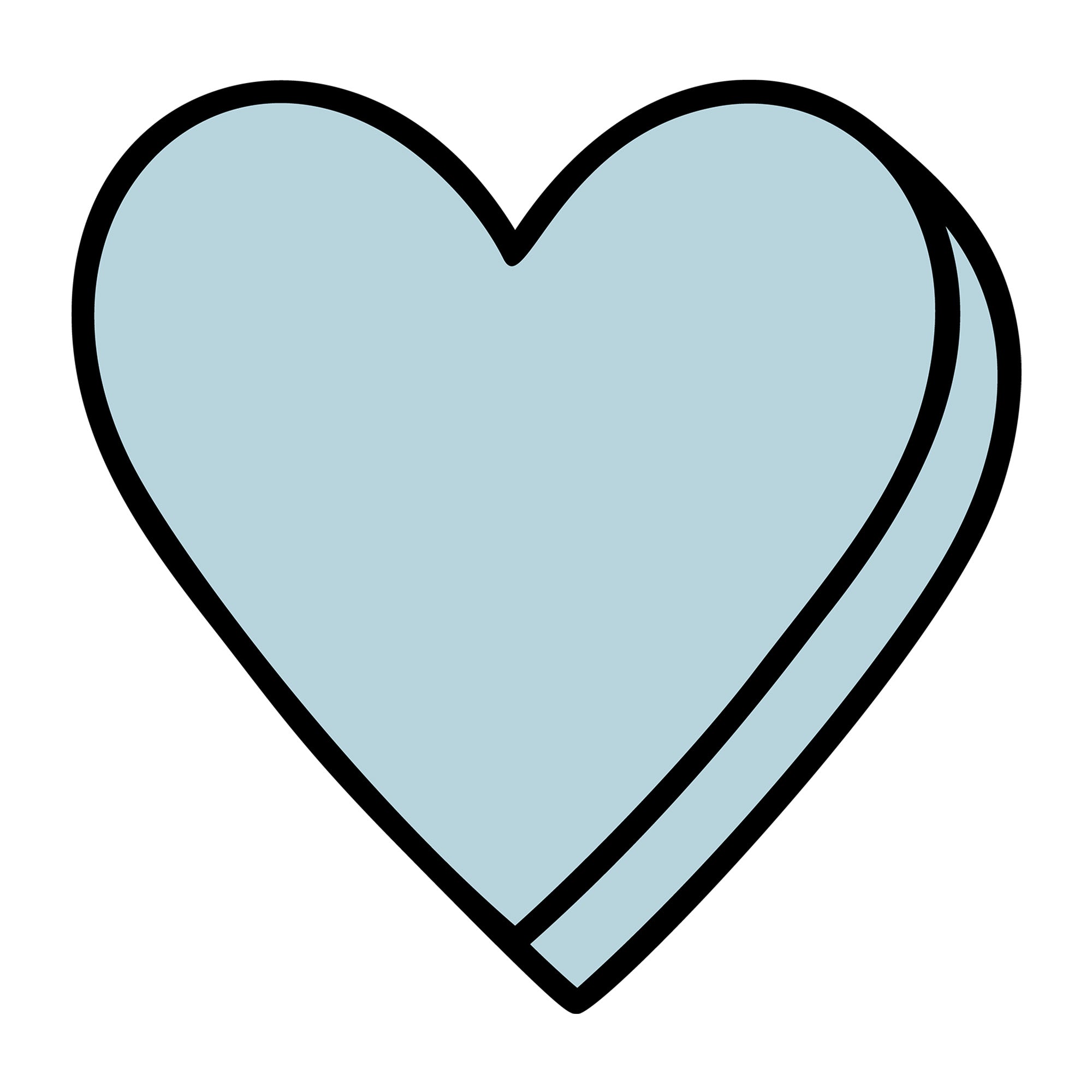 Blank Blue Purple Conversation Heart SVG design for Cricut, Silhouette, laser cutting, vinyl, sublimation, Valentine conversation hearts, and craft projects.