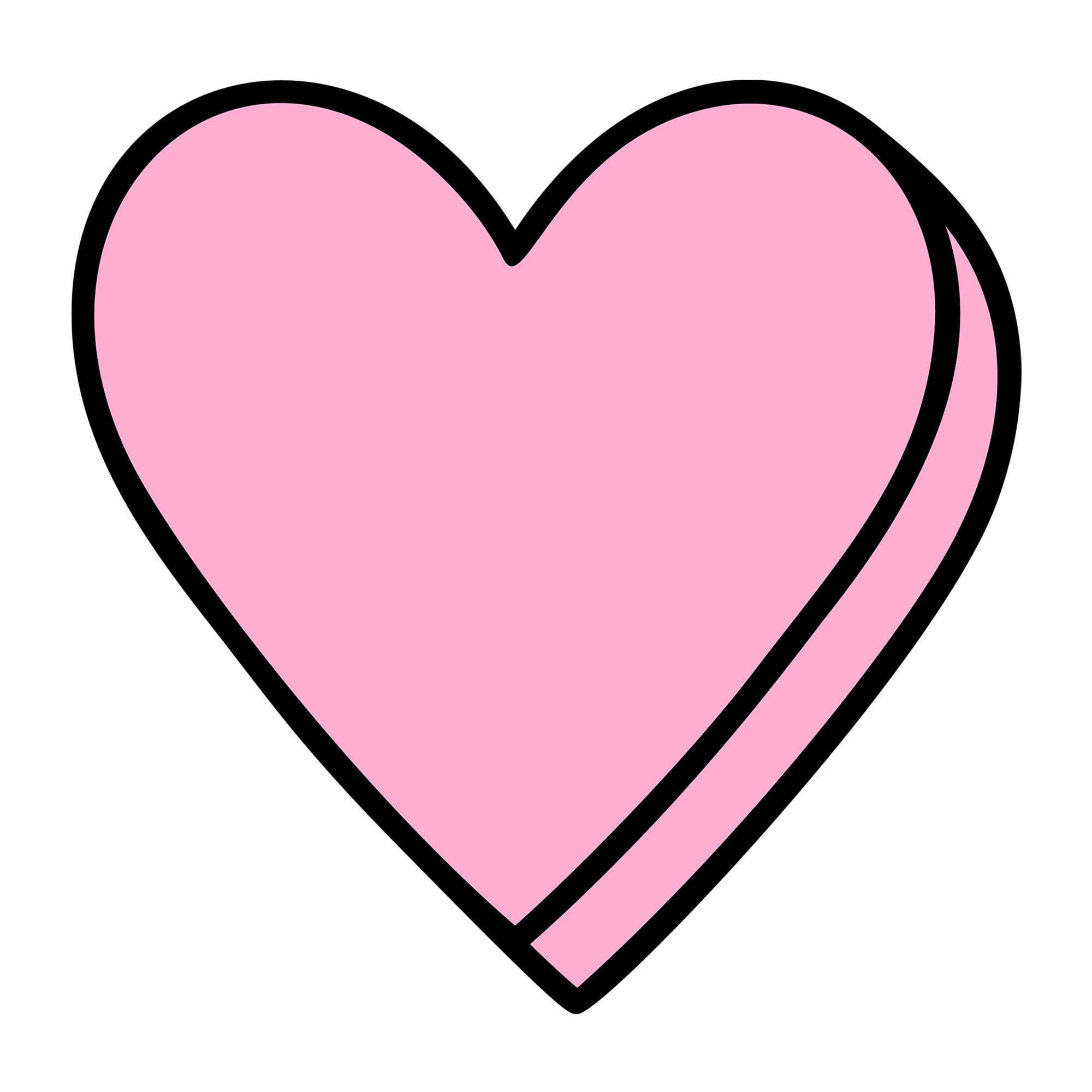 Blank Pink Conversation Heart SVG design for Cricut, Silhouette, laser cutting, vinyl, sublimation, Valentine conversation hearts, and craft projects.