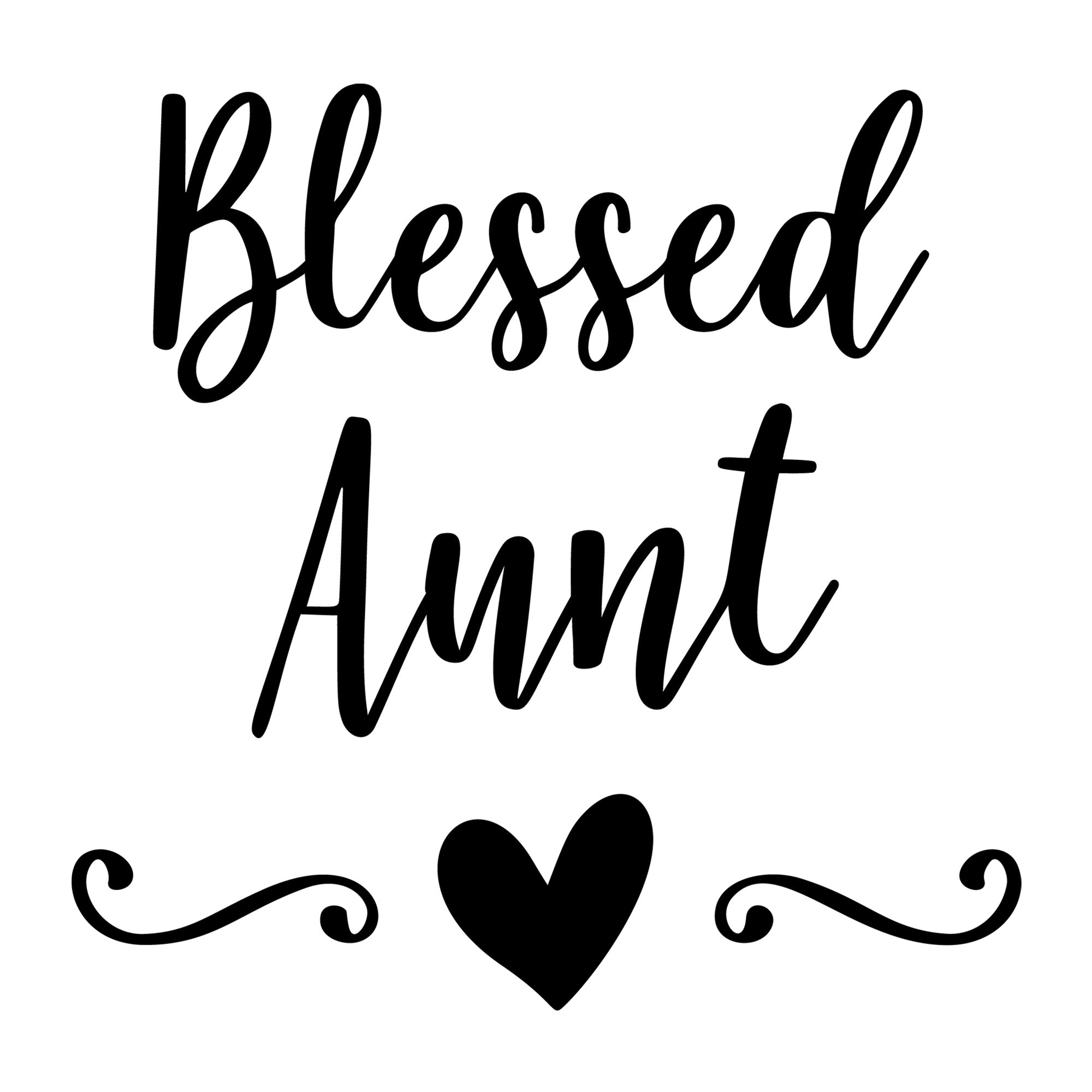 Blessed Aunt SVG