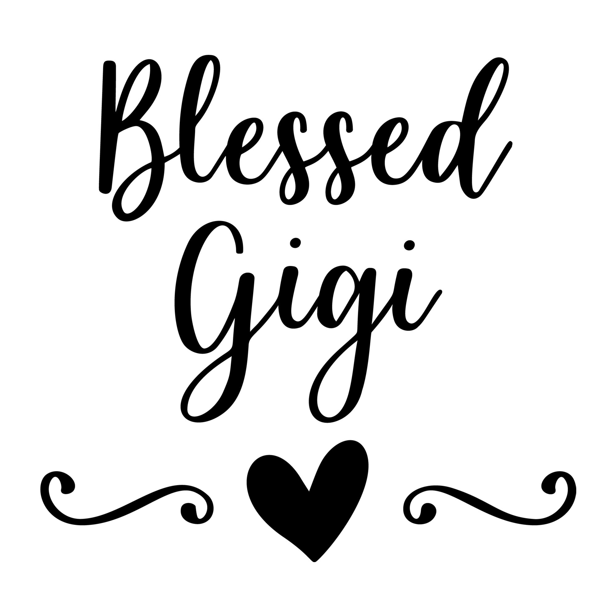 Blessed Gigi SVG