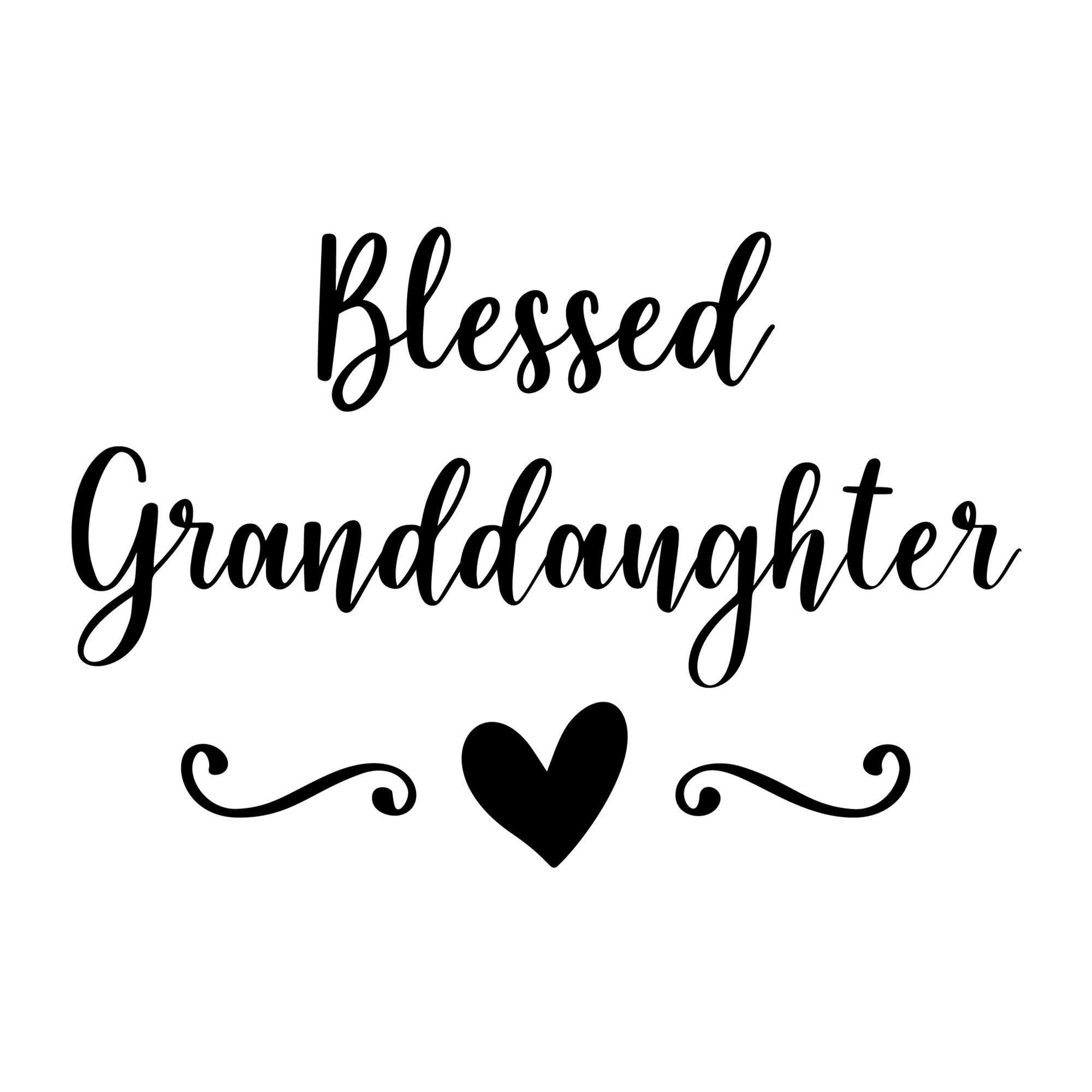 Blessed Granddaughter SVG