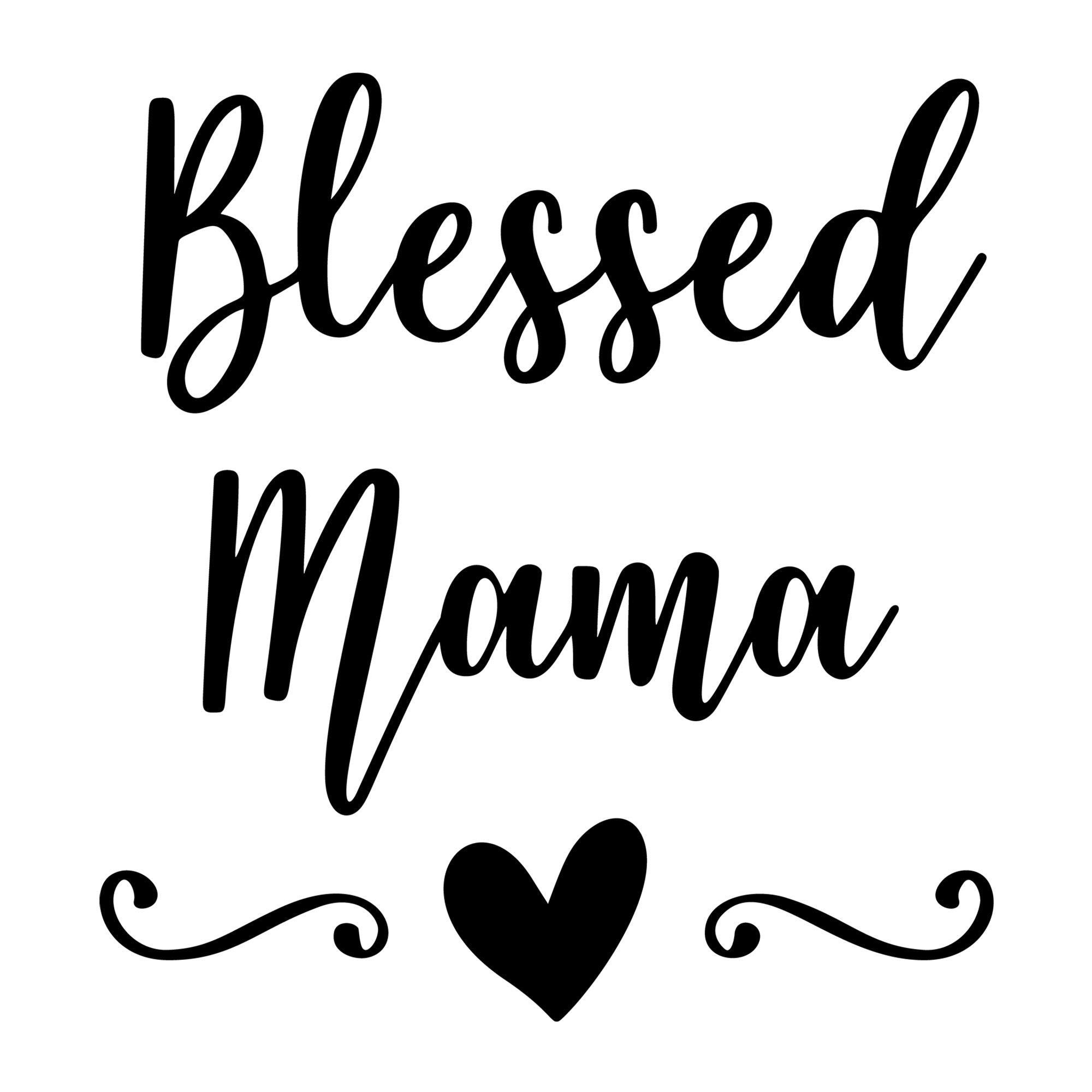 Blessed Mama SVG