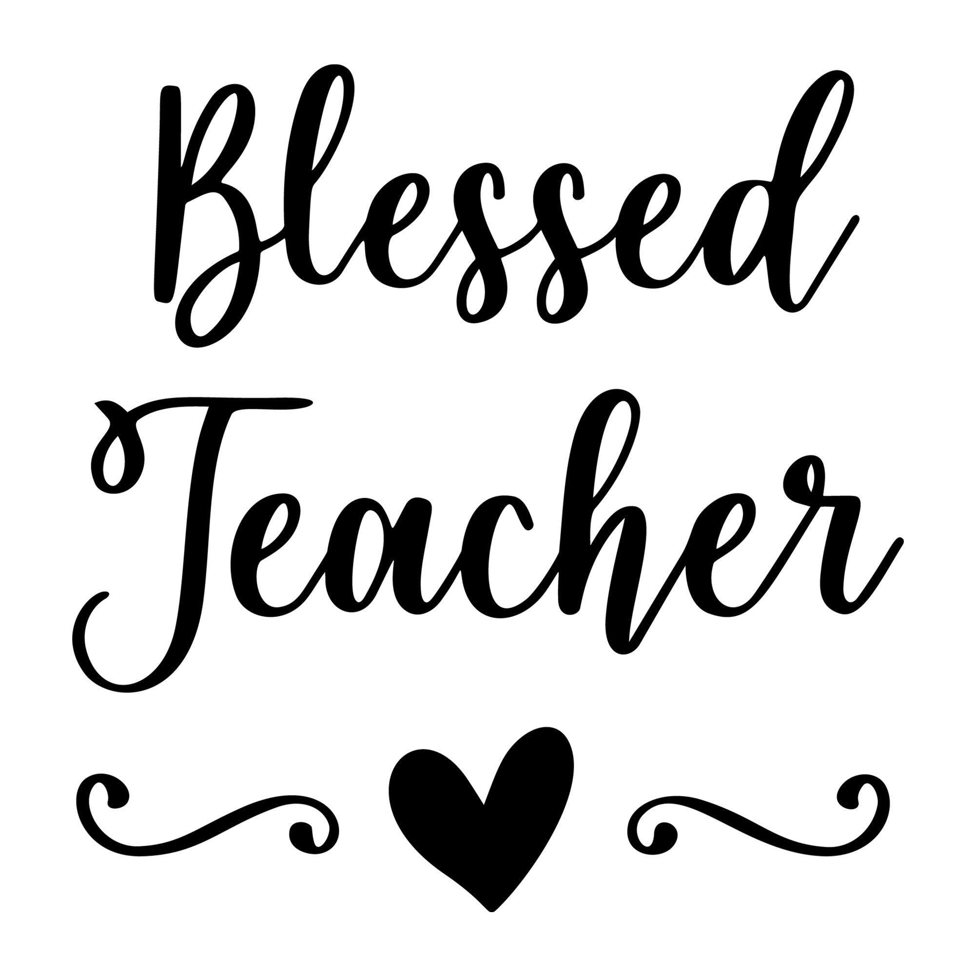 Blessed Teacher SVG