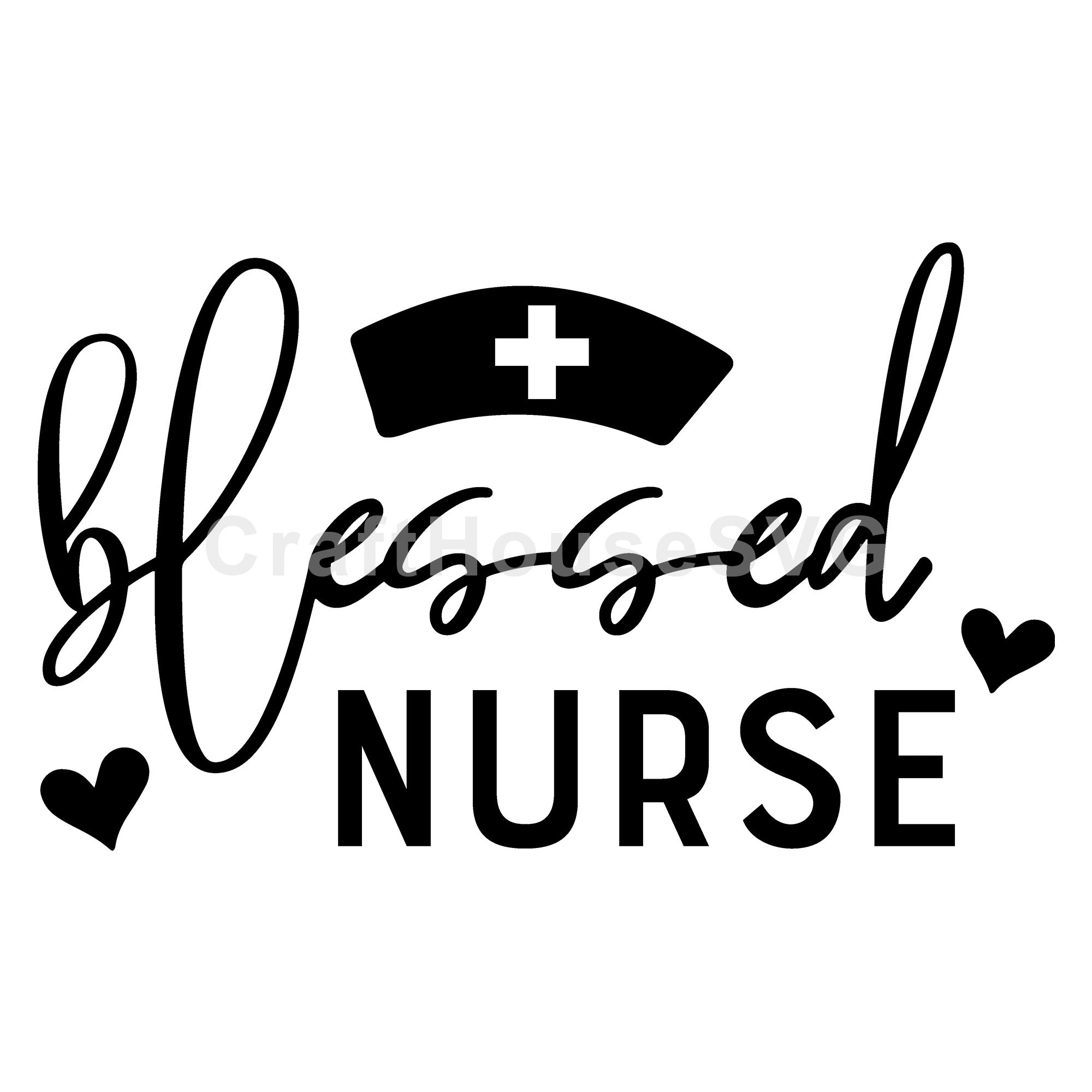 Blessed nurse SVG