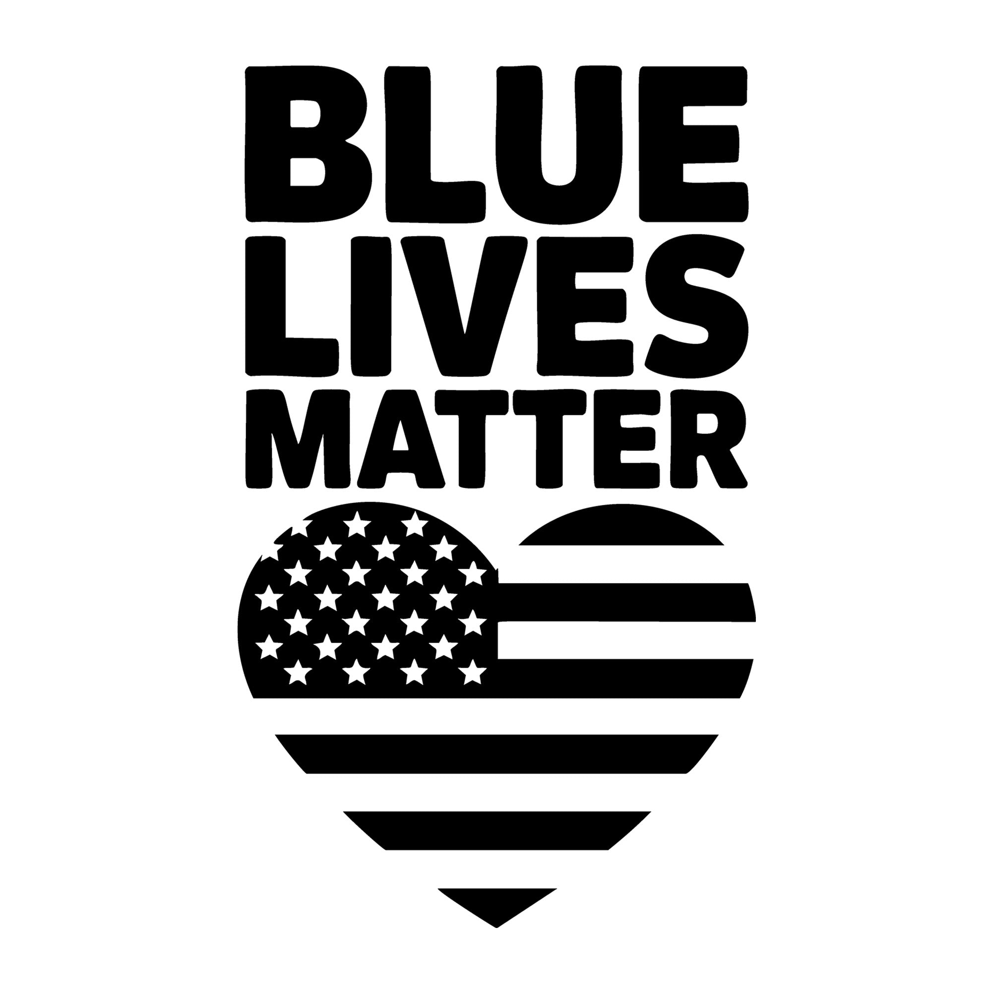 Blue Lives Matter SVG