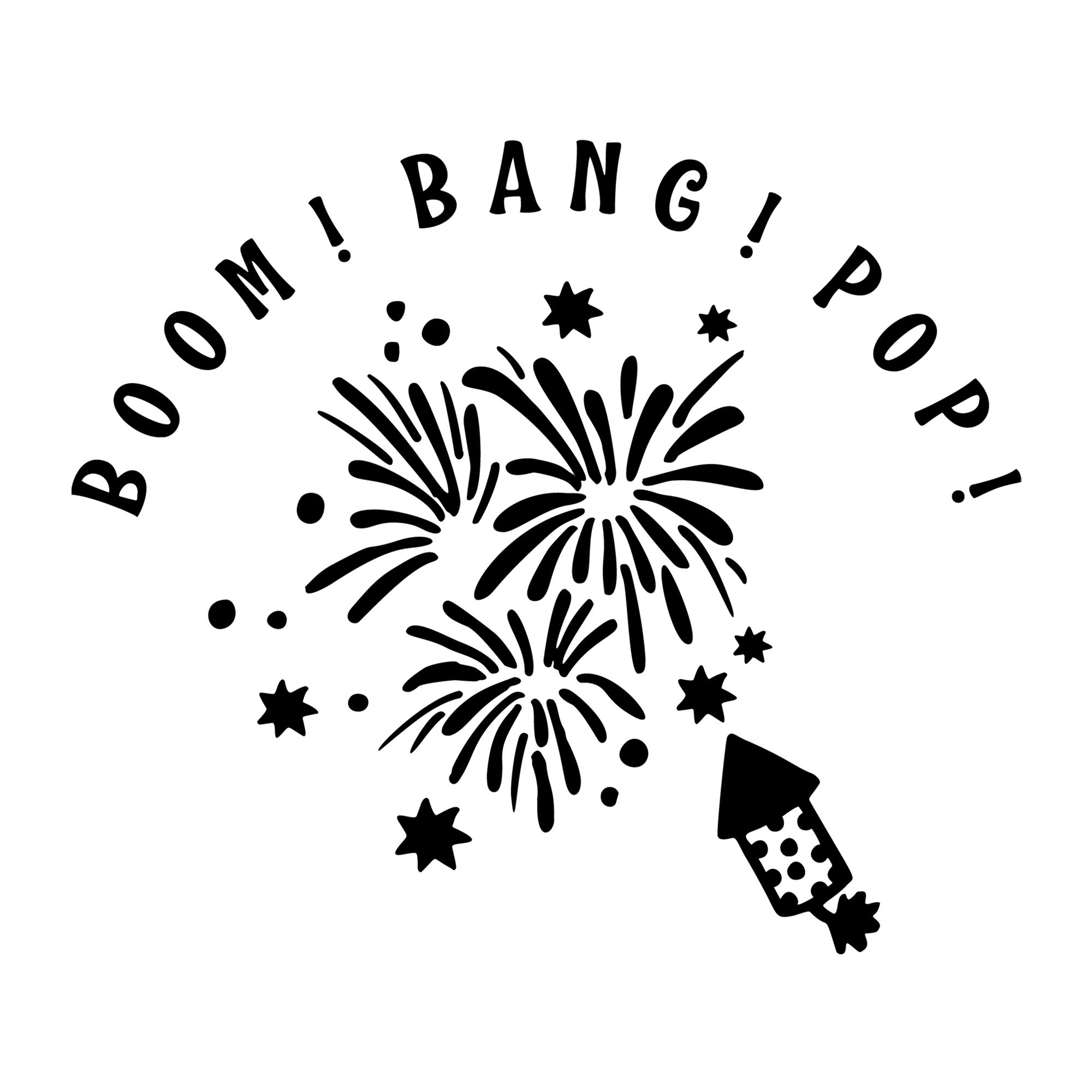 Boom Bang Pop SVG