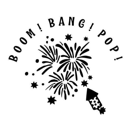 Boom Bang Pop SVG