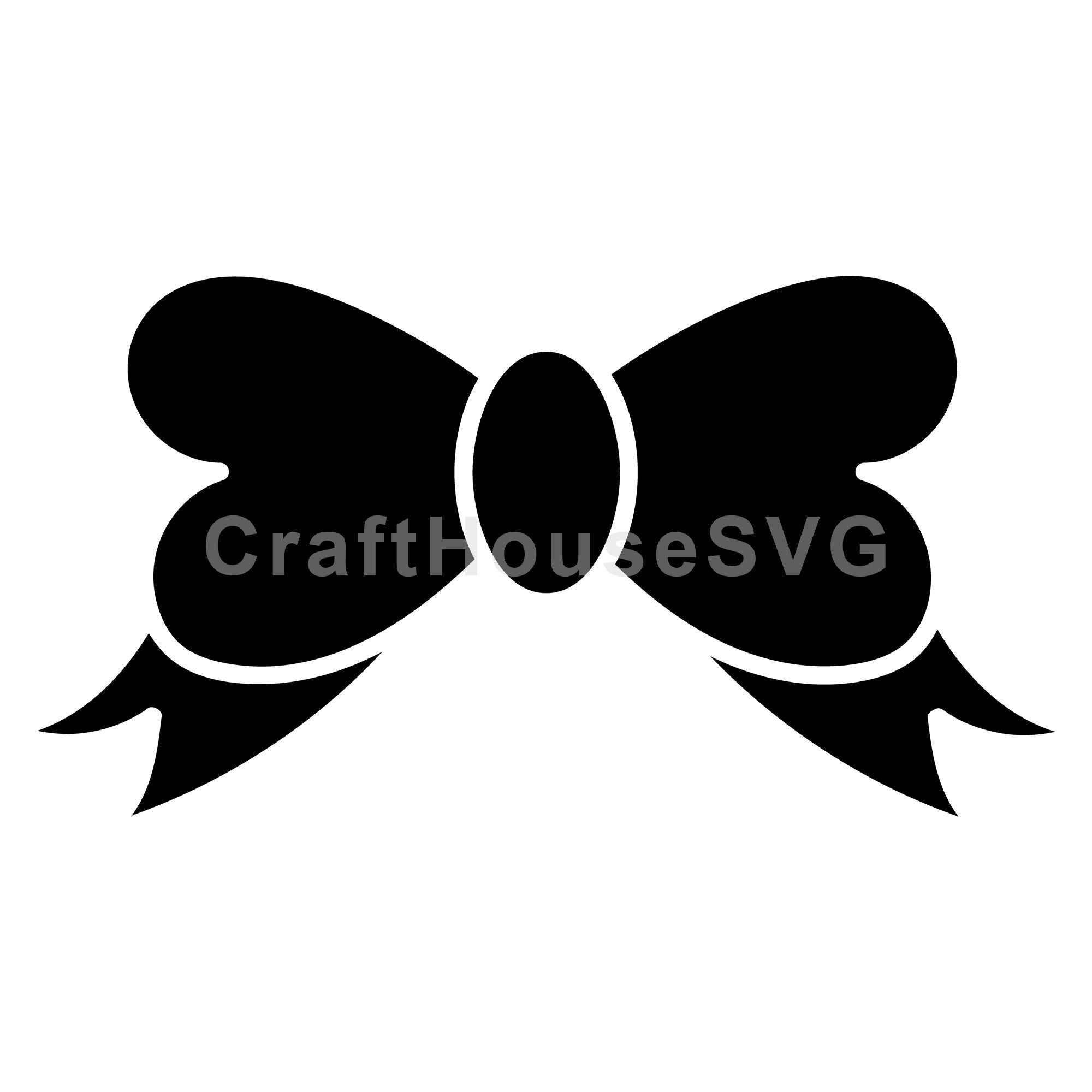 Heart Shaped Ribbon SVG