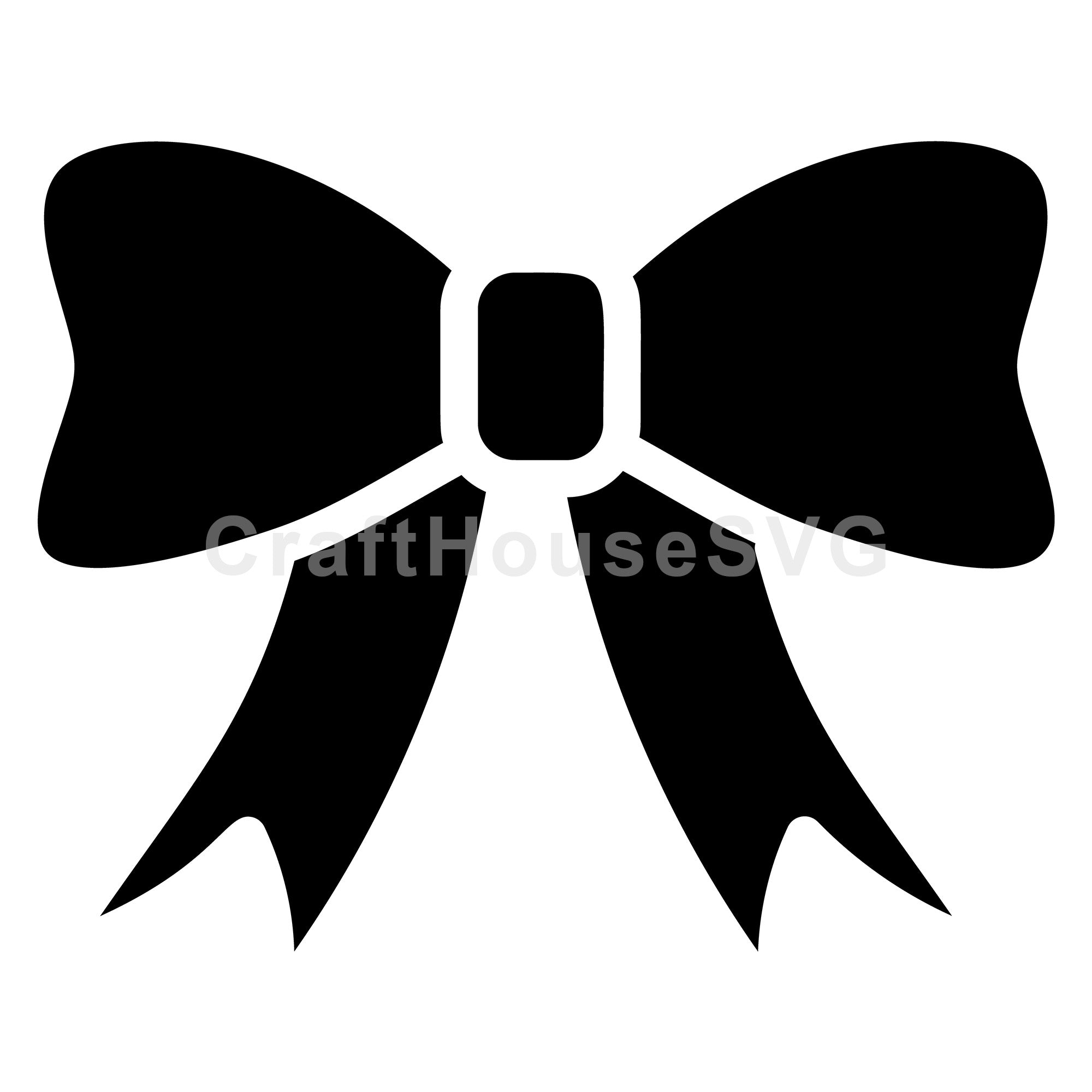 Simple Classic Bow SVG